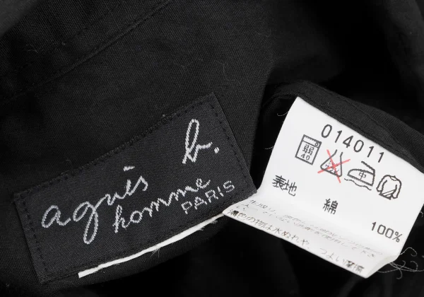 agnes.b homme Cotton Floral Button Long Sleeve Shirt K-164344_014