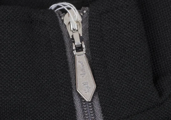 Karl Helmut Logo Embroidery Patch Pique Half Zip T-shirt K-164345_003