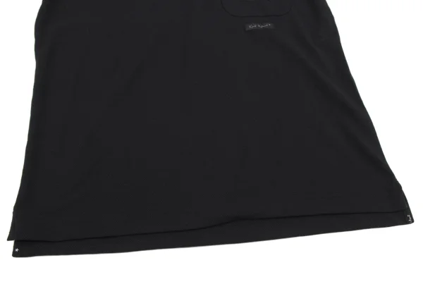 Karl Helmut Logo Embroidery Patch Pique Half Zip T-shirt K-164345_009