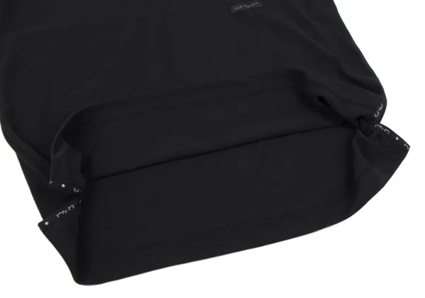 Karl Helmut Logo Embroidery Patch Pique Half Zip T-shirt K-164345_010