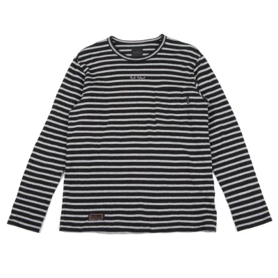 Karl Helmut Striped Long Sleeve Top