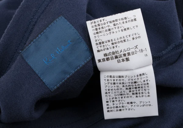 Karl Helmut Cotton Logo Printed Long Sleeves T-shirt K-164347_011