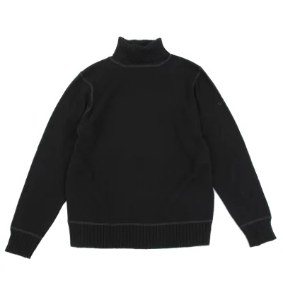 Karl Helmut Cotton Wool Turtleneck Knit