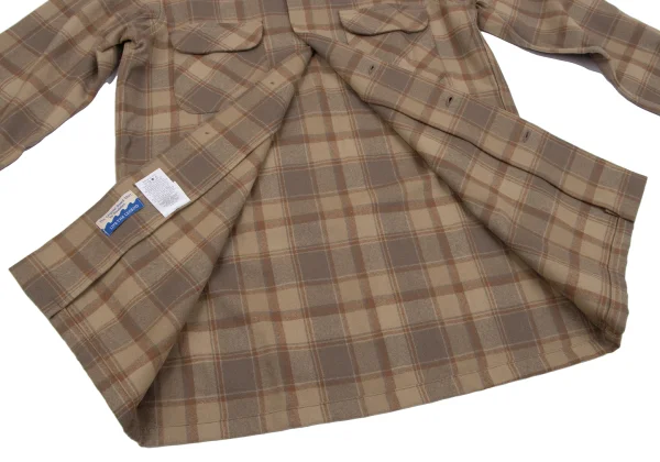 PENDLETON Wool Check Open Collar Board Shirt K-164351_009