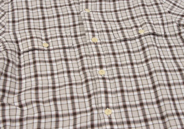 Papas+ Reversible Checked Cotton Long Sleeve Shirt K-164353_007