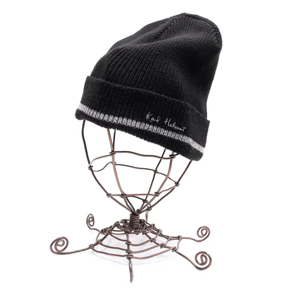 Karl Helmut Logo Embroidery Knit Cap & Glove K-164361_002
