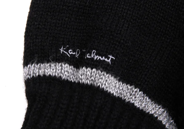Karl Helmut Logo Embroidery Knit Cap & Glove K-164361_009