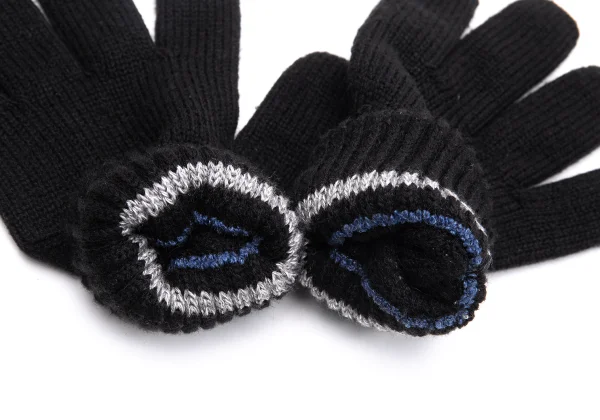 Karl Helmut Logo Embroidery Knit Cap & Glove K-164361_010