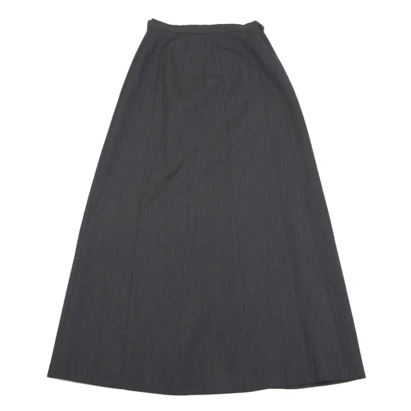 A/T Wool Switching Long Skirt K-164363_002