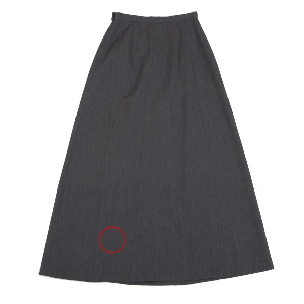 A/T Wool Switching Long Skirt K-164363_008