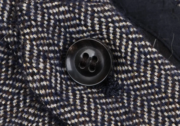 JOSEPH Wool Blend Herringbone Pants K-164365_004