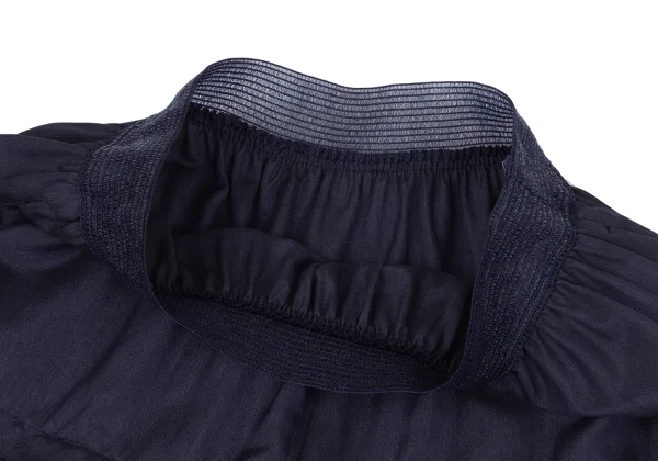 LIMI feu Acetate Silk Pleated Switching Skirt K-164372_004