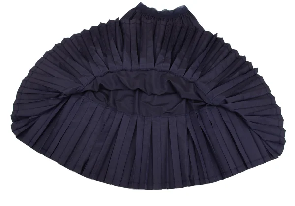LIMI feu Acetate Silk Pleated Switching Skirt K-164372_009