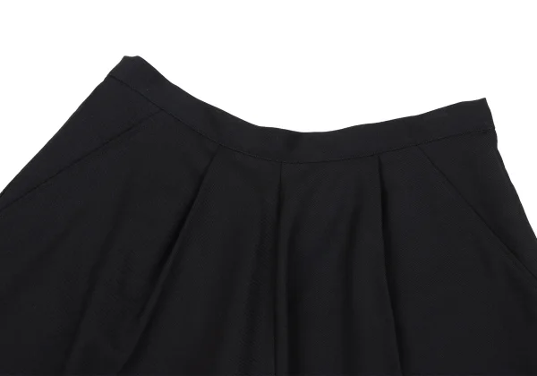 Yohji Yamamoto FEMME Wool Gaba Asymmetrical Skirt Pants K-164375_003