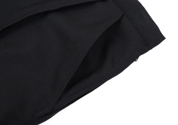 Yohji Yamamoto FEMME Wool Gaba Asymmetrical Skirt Pants K-164375_004