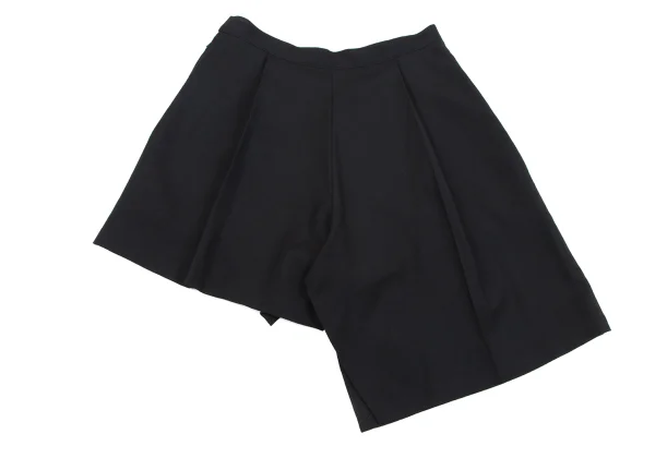 Yohji Yamamoto FEMME Wool Gaba Asymmetrical Skirt Pants K-164375_009