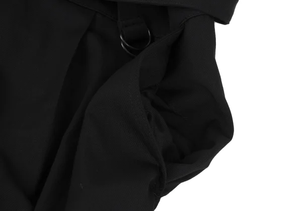 Yohji Yamamoto FEMME Wool Gaba Front Zip Overalls K-164378_008