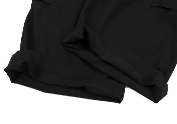 Yohji Yamamoto FEMME Wool Gaba Front Zip Overalls K-164378_012