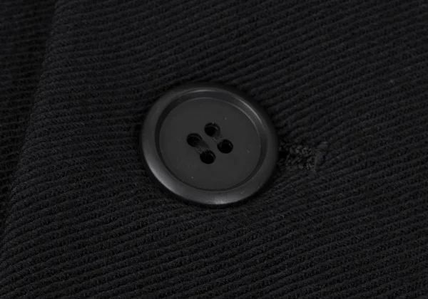 Yohji Yamamoto FEMME Wool Poly Patch Pocket Design Jacket K-164379_006