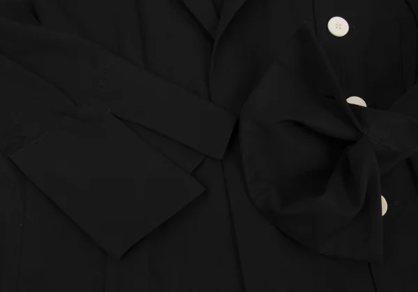 Yohji Yamamoto FEMME Many Button Detachable Design Long Jacket K-164381_007