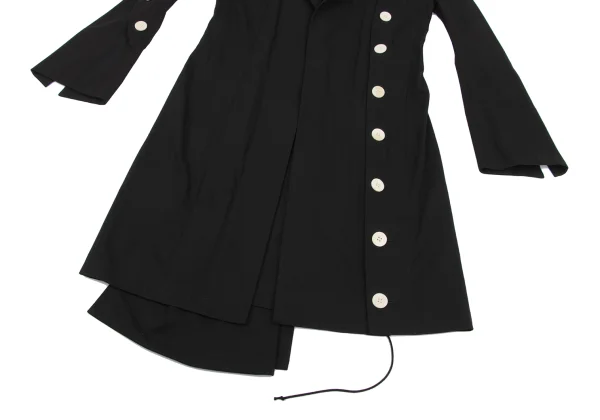 Yohji Yamamoto FEMME Many Button Detachable Design Long Jacket K-164381_008