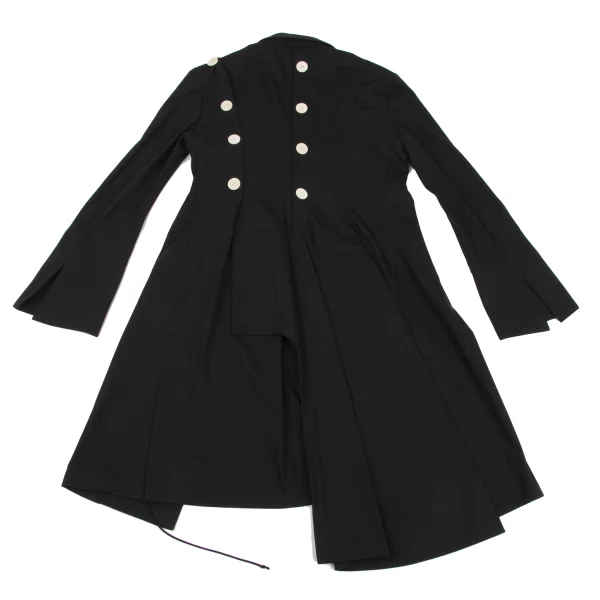 Yohji Yamamoto FEMME Many Button Detachable Design Long Jacket K-164381_011