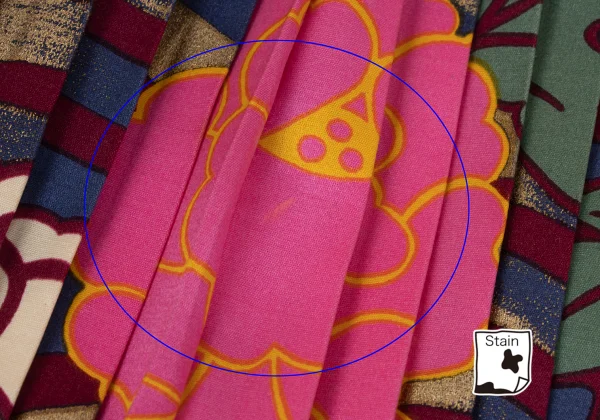 KENZO Rayon Silk Floral Print Accordion Pleated Skirt K-164386_004