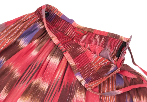 KENZO Stripe Flare Skirt K-164388_006