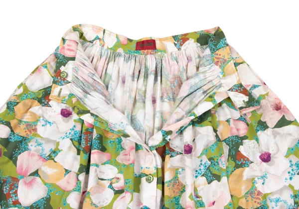 KENZO Floral Printed Wrap Skirt K-164391_005