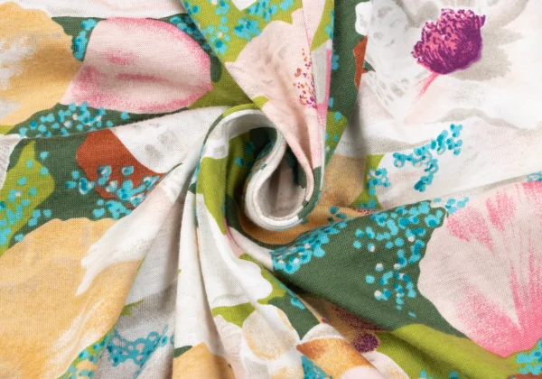 KENZO Floral Printed Wrap Skirt K-164391_015