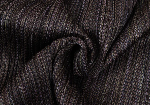 PLEATS PLEASE Patterned Long Cardigan K-164392_012