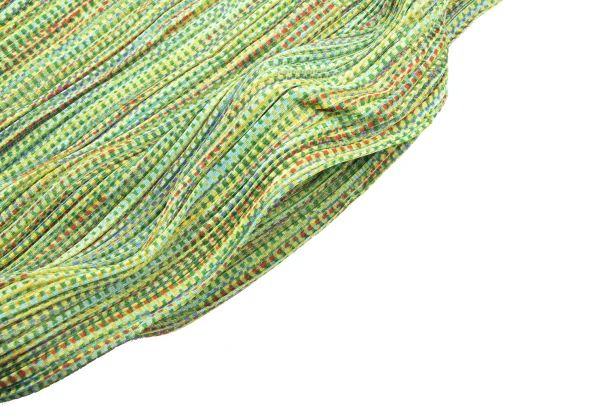 PLEATS PLEASE Patterned Long Cardigan K-164393_009