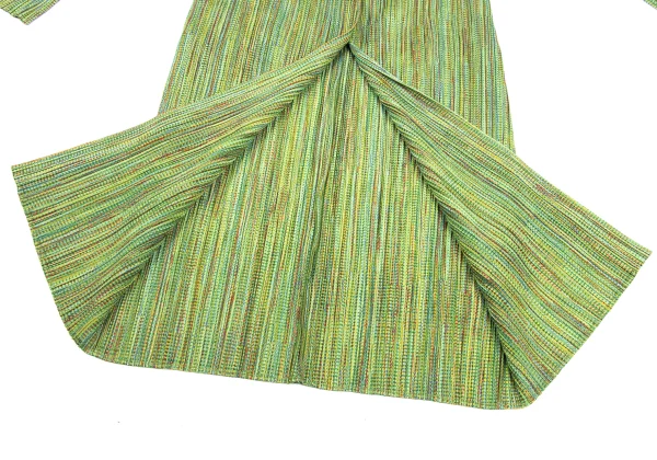 PLEATS PLEASE Patterned Long Cardigan K-164393_010