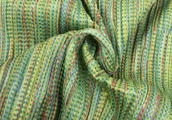 PLEATS PLEASE Patterned Long Cardigan K-164393_012