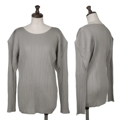 PLEATS PLEASE Long Sleeve Top