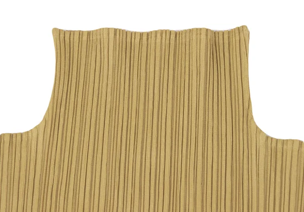 PLEATS PLEASE High-neck Long Sleeve Top K-164395_003