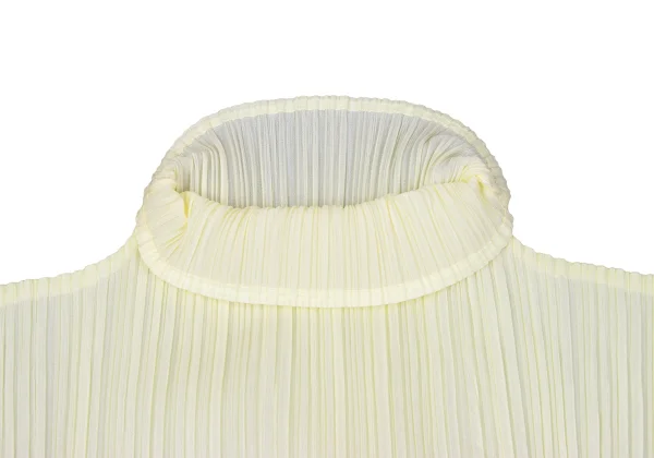 PLEATS PLEASE High-neck Long Sleeve Top K-164396_004