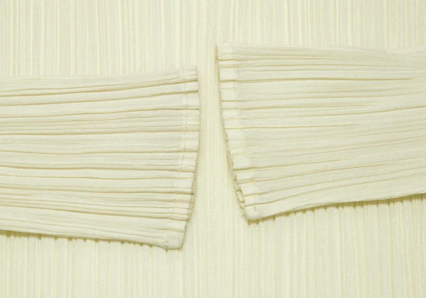 PLEATS PLEASE High-neck Long Sleeve Top K-164396_006