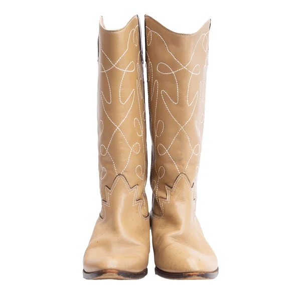 KENZO Leather Western Boots K-164402_003