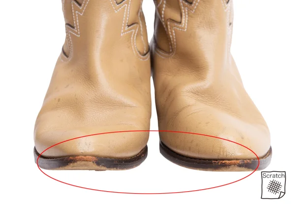 KENZO Leather Western Boots K-164402_004