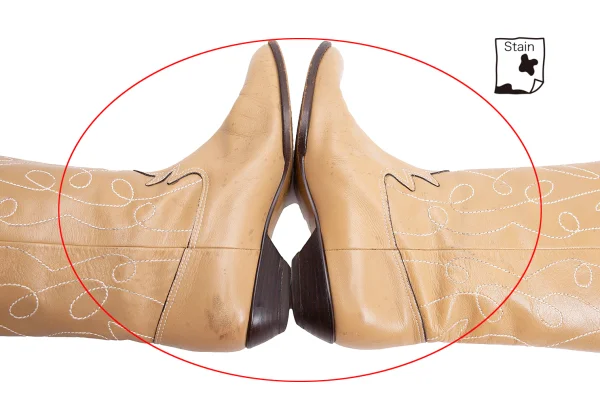 KENZO Leather Western Boots K-164402_010