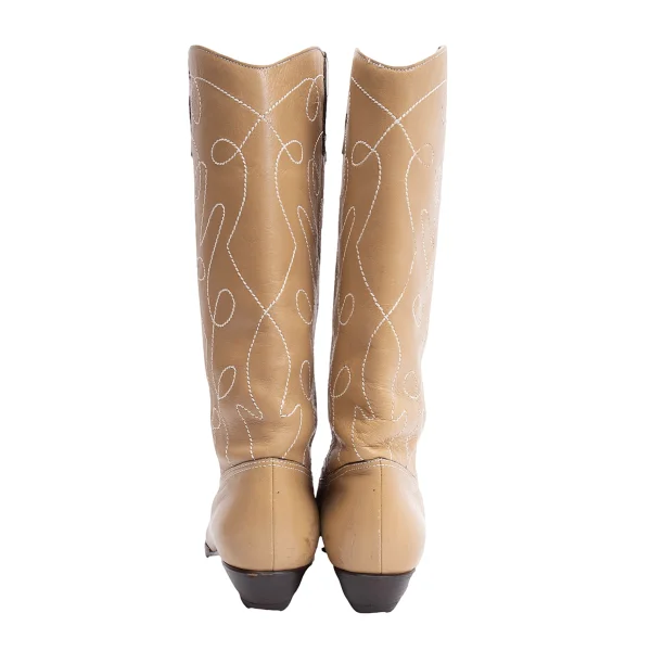 KENZO Leather Western Boots K-164402_011