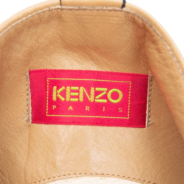 KENZO Leather Western Boots K-164402_018