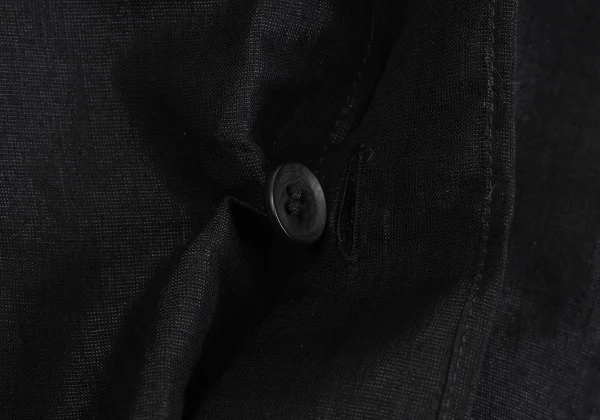 Yohji Yamamoto FEMME Cotton Poly See-through Long Sleeve Shirt K-164403_009