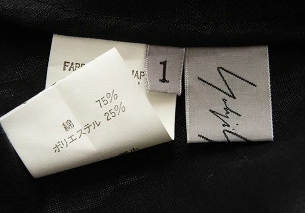 Yohji Yamamoto FEMME Cotton Poly See-through Long Sleeve Shirt K-164403_015