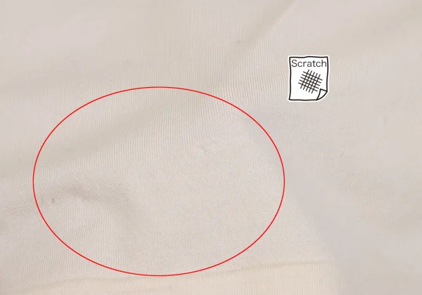 Yohji Yamamoto FEMME Cotton Boat Neck Striped Top K-164404_010