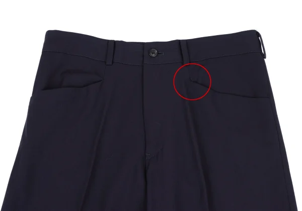 Yohji Yamamoto FEMME Wool Gaba Center Press Pants K-164409_002