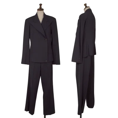 Yohji Yamamoto FEMME Wool Gaba Jacket & Pants