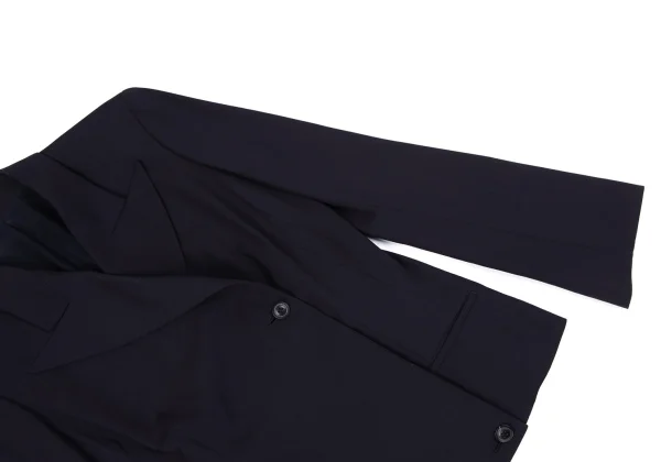 Yohji Yamamoto FEMME Wool Gaba Jacket & Pants K-164410_006