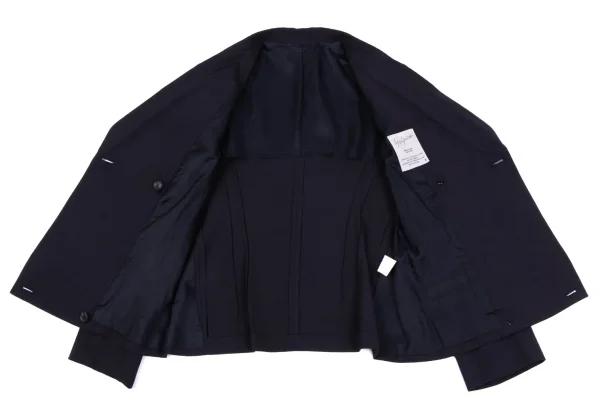 Yohji Yamamoto FEMME Wool Gaba Jacket & Pants K-164410_009